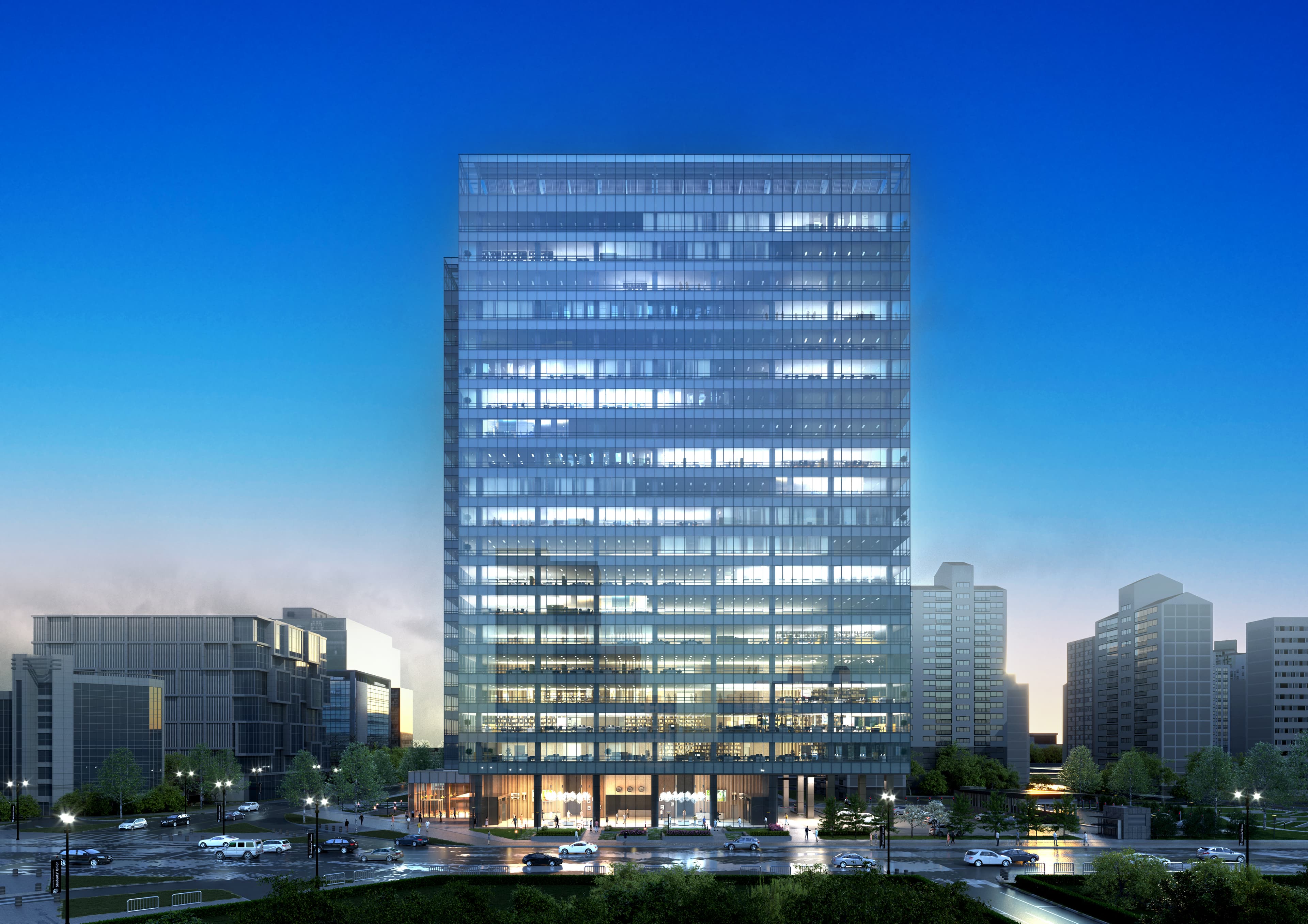 양평동 TLTOWER 투시도